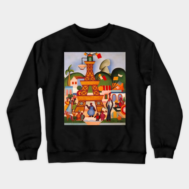 carnaval em madureira 1924 - Tarsila do Amaral Crewneck Sweatshirt by Kollagio